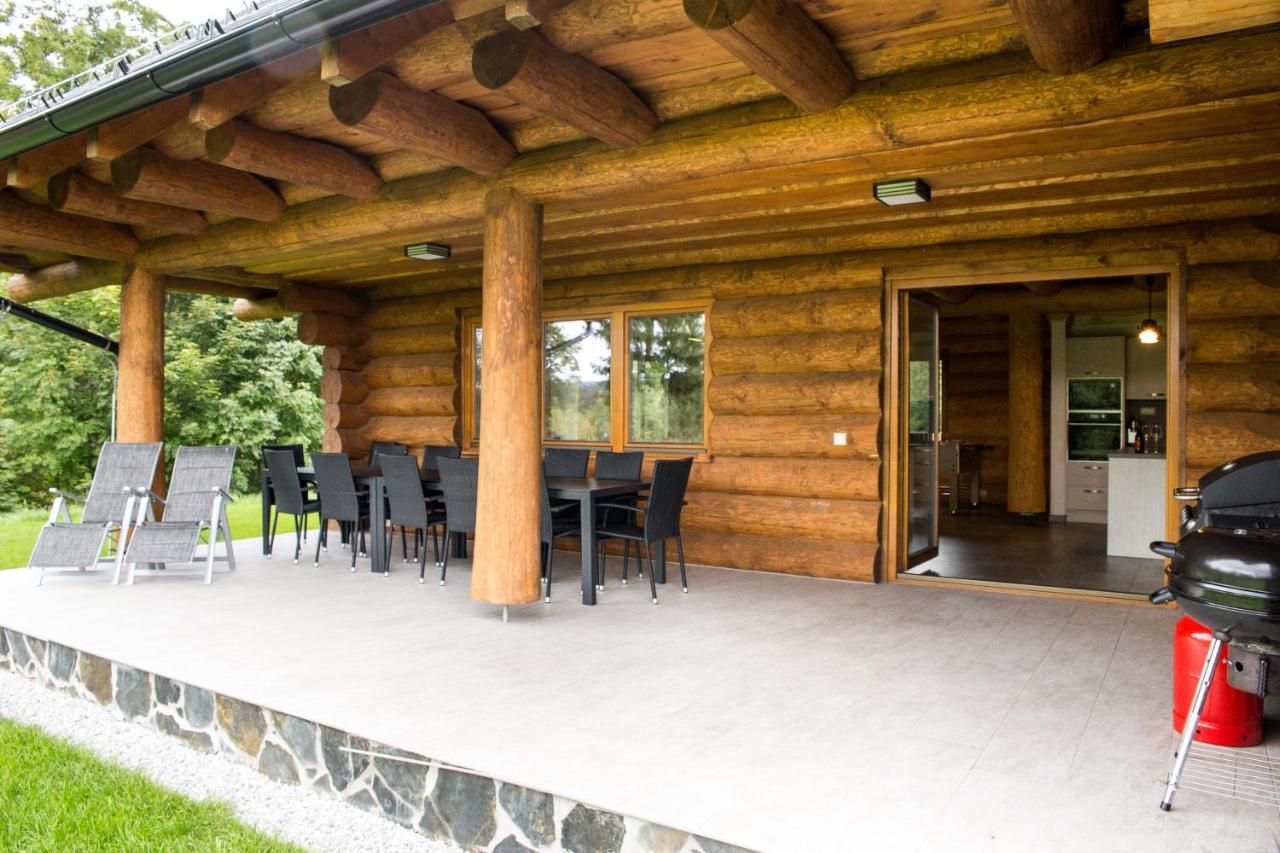 Luxusní srub až 24 lůžek - Sruby-lipno Frymburk Exterior foto