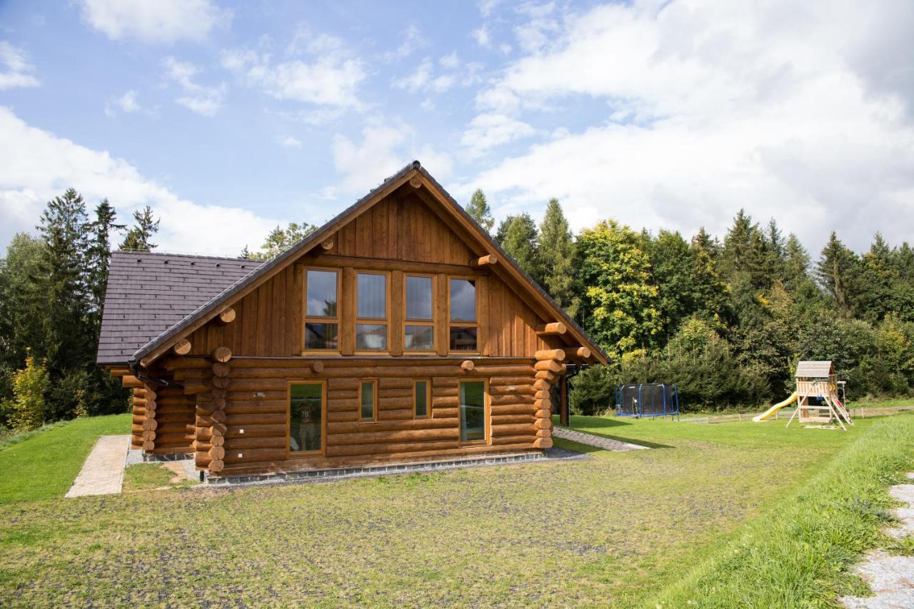 Luxusní srub až 24 lůžek - Sruby-lipno Frymburk Exterior foto