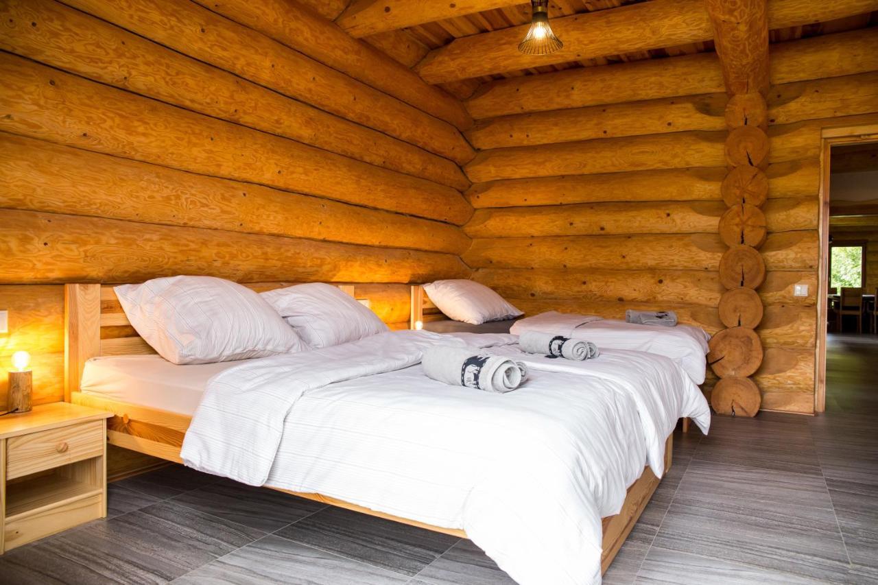Luxusní srub až 24 lůžek - Sruby-lipno Frymburk Exterior foto