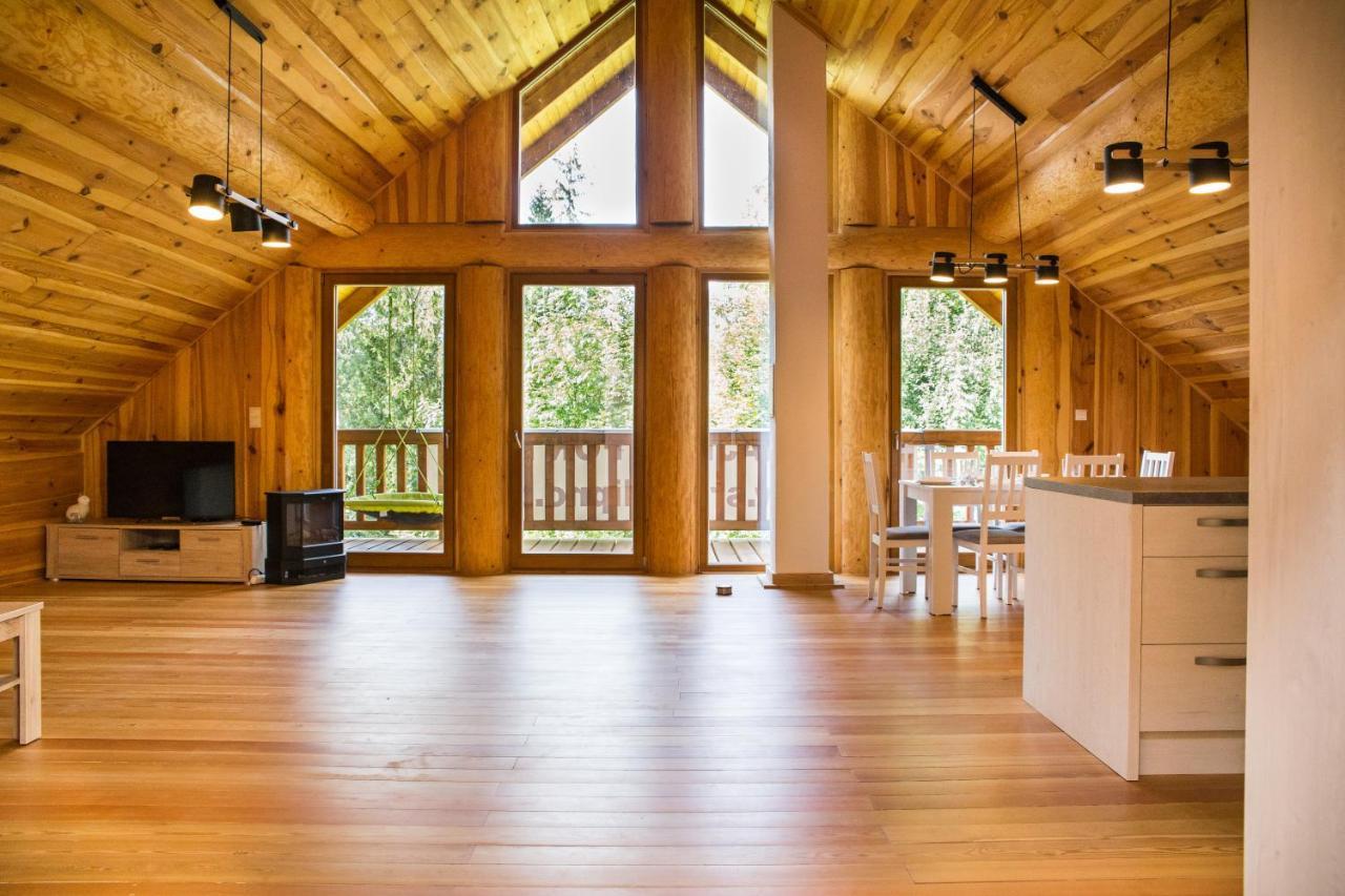 Luxusní srub až 24 lůžek - Sruby-lipno Frymburk Exterior foto