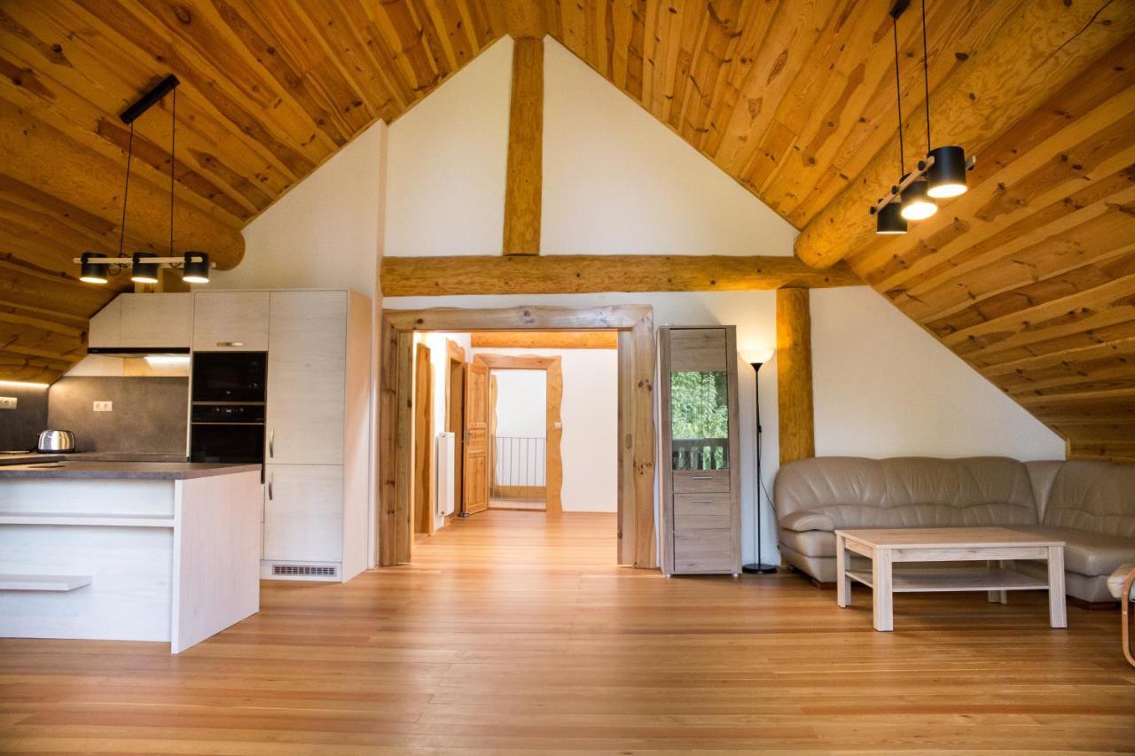 Luxusní srub až 24 lůžek - Sruby-lipno Frymburk Exterior foto