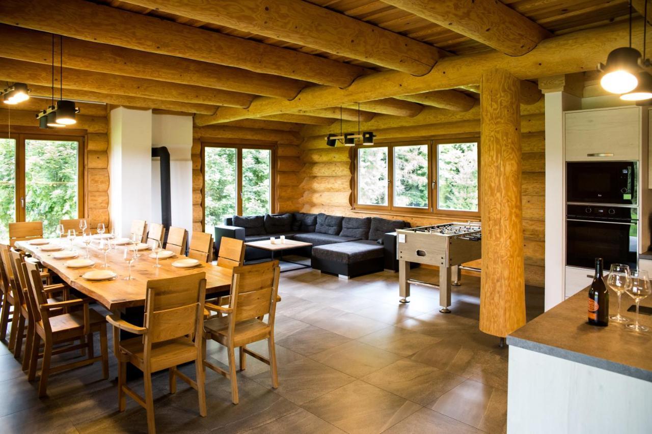 Luxusní srub až 24 lůžek - Sruby-lipno Frymburk Exterior foto