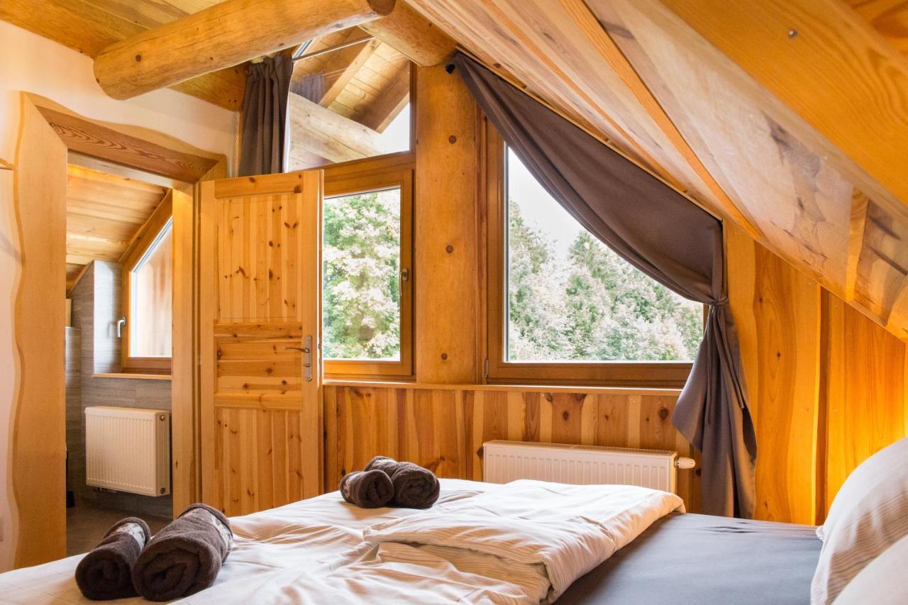 Luxusní srub až 24 lůžek - Sruby-lipno Frymburk Exterior foto
