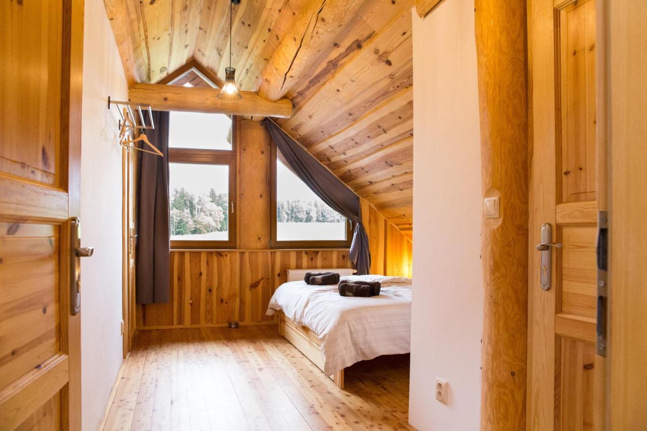 Luxusní srub až 24 lůžek - Sruby-lipno Frymburk Exterior foto